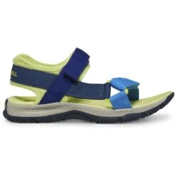 Merrell Sandales Enfants - Kahuna Web - Blue/navy/lime