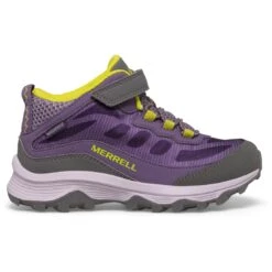 Merrell Chaussures Enfants - Moab Speed Mid A/C Waterproof - Grape Cadet