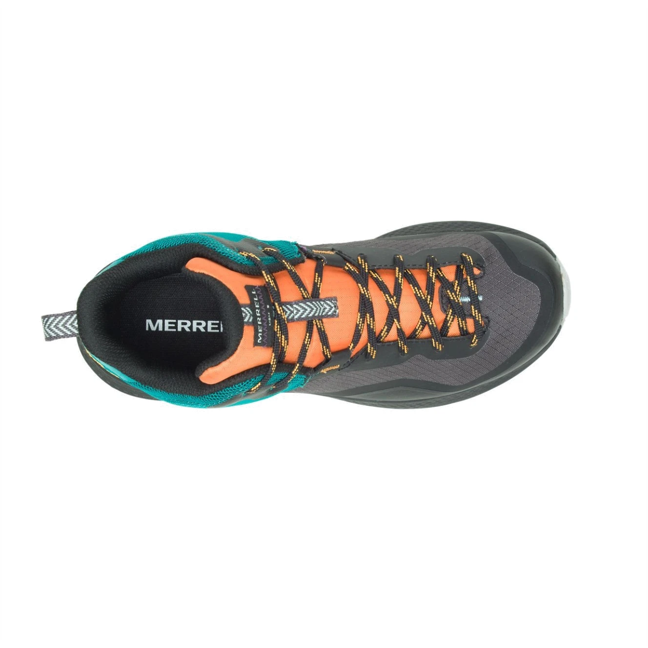 Merrell Chaussures De RandonnĂ©e Femme - MQM 3 Mid GTX - Tangerine/teal â Image 3