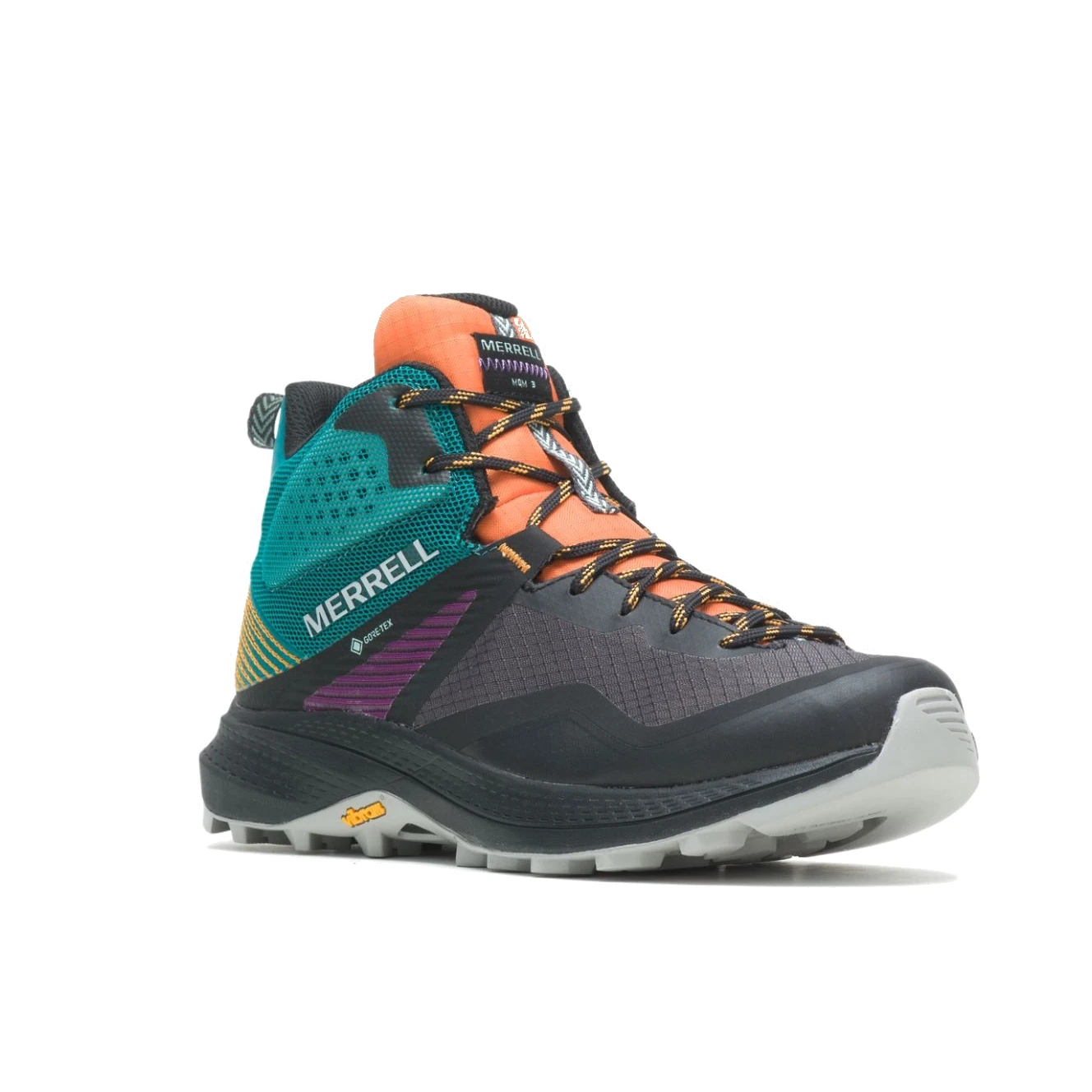 Merrell Chaussures De RandonnĂ©e Femme - MQM 3 Mid GTX - Tangerine/teal â Image 5