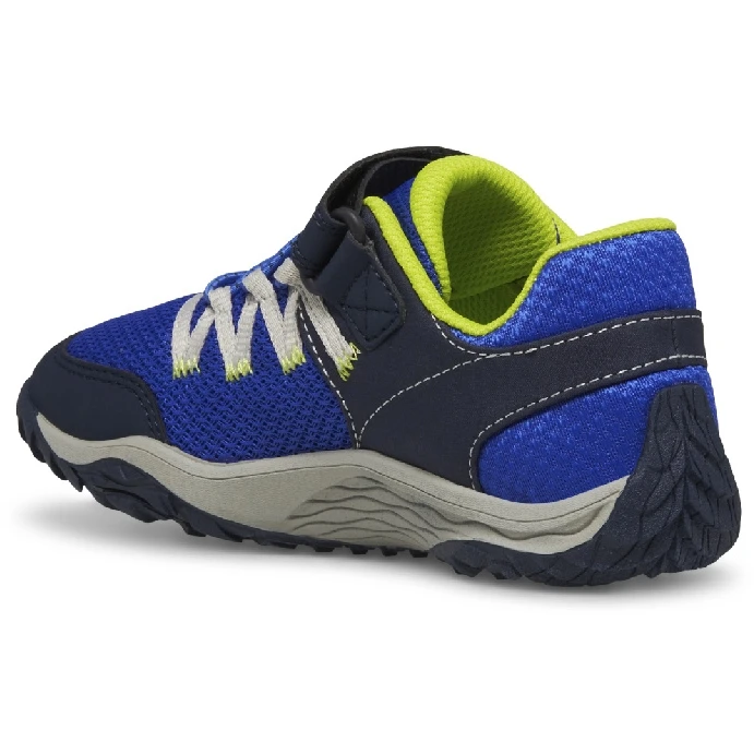 Merrell Chaussures Enfants - Trail Glove 7 A/C - Blue/lime â Image 4
