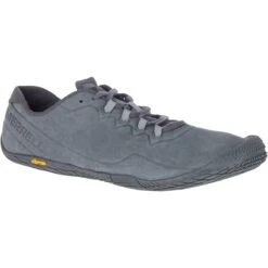 Merrell Chaussures Pour Pieds Nus - Vapor Glove 3 Luna Leather - Granite